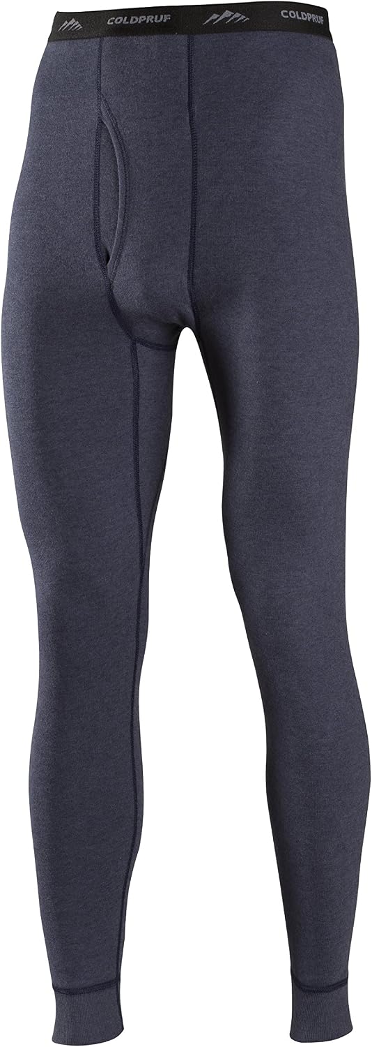 Coldpruf Mens Authentic Dual Layer Wool Plus Blend Base Layer Thermal Underwear Pant