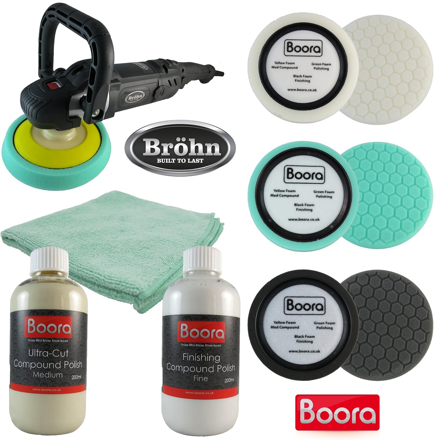 Brohn POLKIT1400 Car Polisher