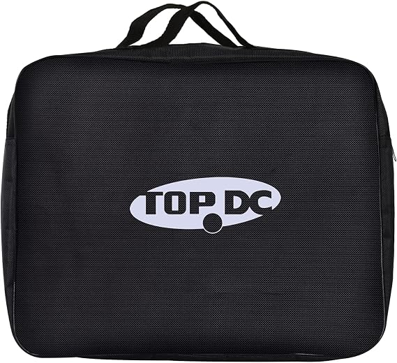 TOPDC Jumper Cable Bag, Large Tool and Cord Storage Organizer with Zipper