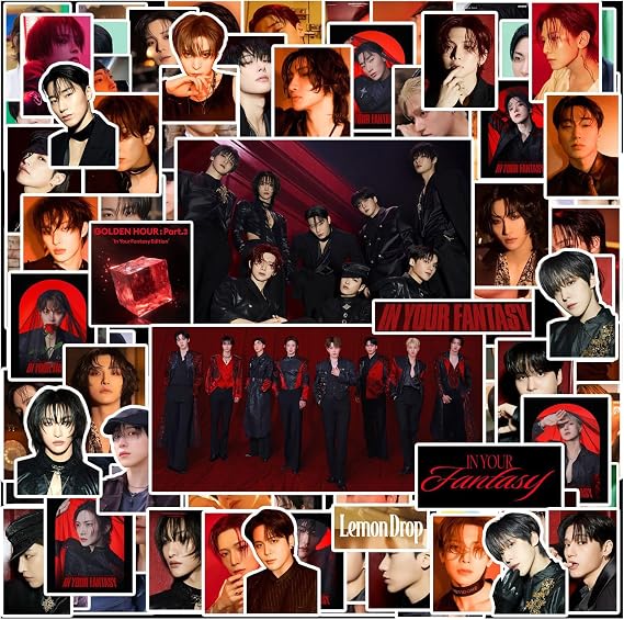 100pcs Album Golden Hour Part.3 Sticker 55 Pcs Album Golden Hour Part.3 Sticker Decal Set