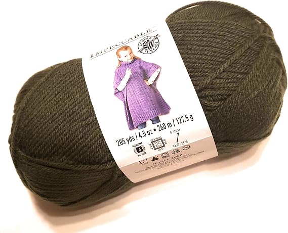 Loops & Threads Impeccable Yarn 4.5 oz. One Ball - Deep Forest