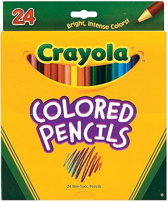 24-Color Crayola Colored Pencils | Assorted | 1 Set