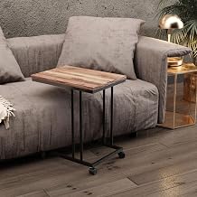 Ivo Office Wheeled Sepha | Wheeled Laptop Stand | C Coffee Table