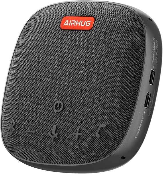 AIRHUG Conference Speaker and Microphone Bluetooth & USB Handsfree