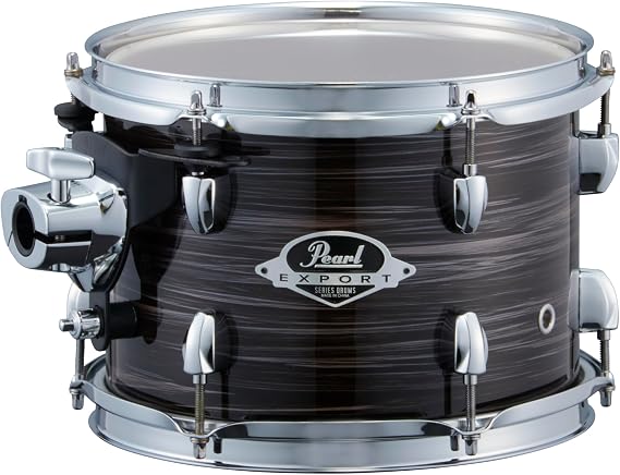 Pearl Export EXX Mounted Tom - 7 inches x 8 inches, Metallic Amethyst Twist Wrap