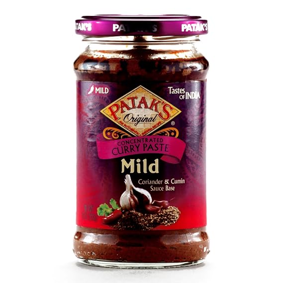 Patak's Mild Curry Paste 10 oz each (6 Items Per Order)