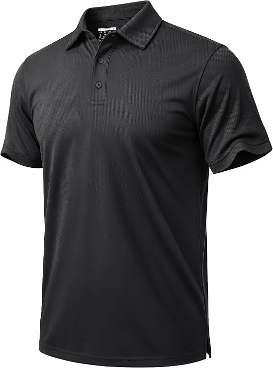 MAGNIVIT Men's Polo Shirt Short Sleeve Cotton Pique Golf Polo Shirts