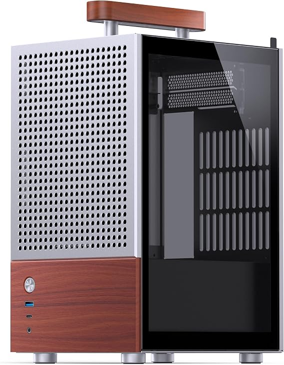 Jonsbo T6 Mini-ITX Case - Silver