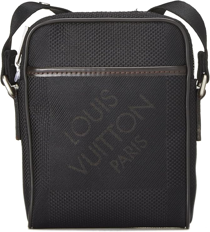 Pre-loved Black Damier Geant Citadin Mini, Black