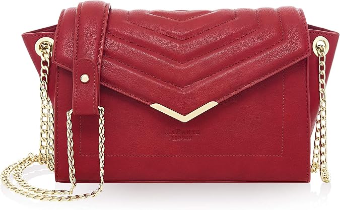 LaBante London - 'Kensington' - Cross Body Bag for Women | Handbag Small Bag | Over Shoulder Bags for Women PU Vegan Leather