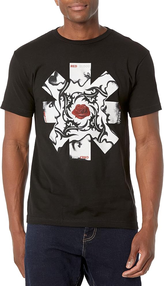 Red Hot Chili Peppers Men's Official Red Hot Chili Peppers Blood, Sugar, Sex & Magik T-Shirt