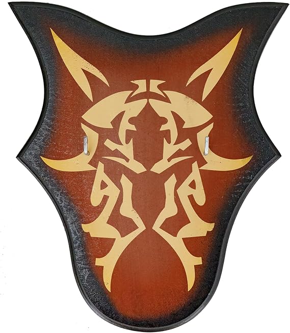 Armory ReplicasTM Medieval Ancient Tribal Golden Universal Wall Sword Plaque Display