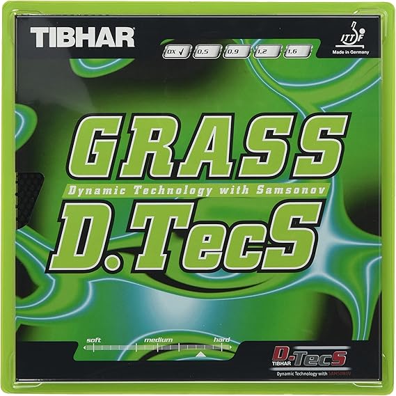 Tibhar Grass D.TecS Table Tennis Pips-Out Rubber