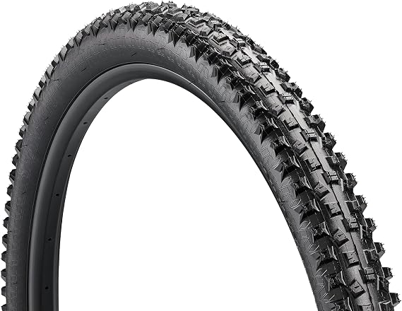 Schwinn Replacement Bike Tire, Folding Kevlar Puncture Guard Tire, Steel Bead Construction, Replacement for Mountain, Hybrid or Cruiser Bicycles