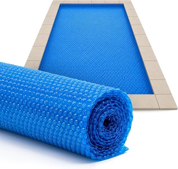 Sun2Solar Blue 20 ft x 36 ft Rectangle Pool Solar Cover | 8 Mil