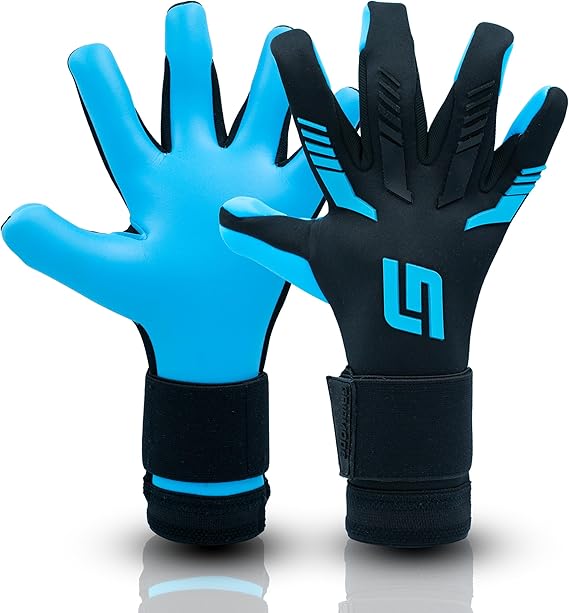GRIPMODE Aqua Hybrid Men's Goalkeeper Gloves - Football Goalkeeper Gloves with Griptec® Covering for All Weather - Football Gloves for Children, Teenagers and Adults - Size 7-11