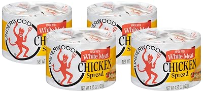 Underwood Meat Chicken Spread, 4.25 Oz Pack of 4