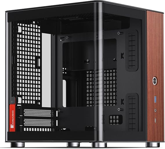 Jonsbo TK-0 Mini-ITX Case Tempered Glass - Black