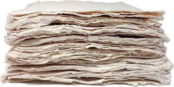 Artway Indigo - A2 Cotton Rag Paper - 100% Cotton/Handmade - 250gsm Mid Texture - A2 (20 Sheets), White