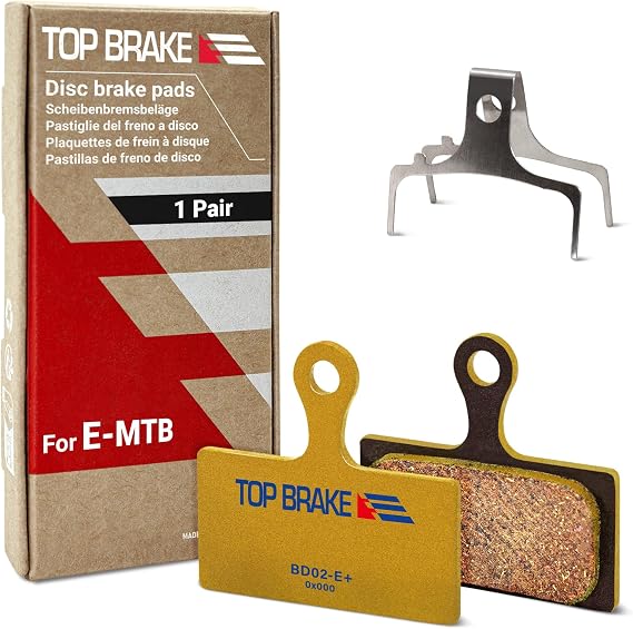 TOP BRAKE Disc Bike Brake Pads Compatible with Shimano XTR M9000/9020 Deore XT M785/ M8000 | MTB/eMTB/Gravel/Cross Country(XC)/Trail/All Mountain/Cycling