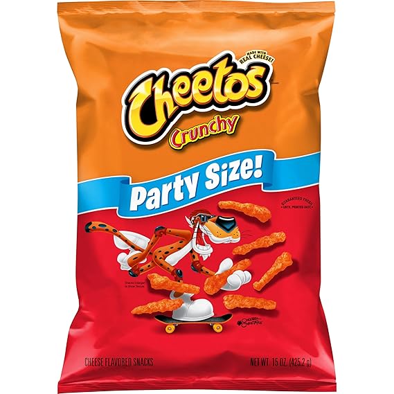 Cheetos Crunchy Pary size Bag, 15 Oz