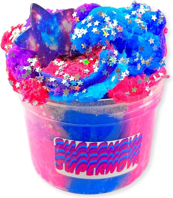 Dope Slimes Supernova (8oz) - Scented Cloud Slime - Handmade in USA