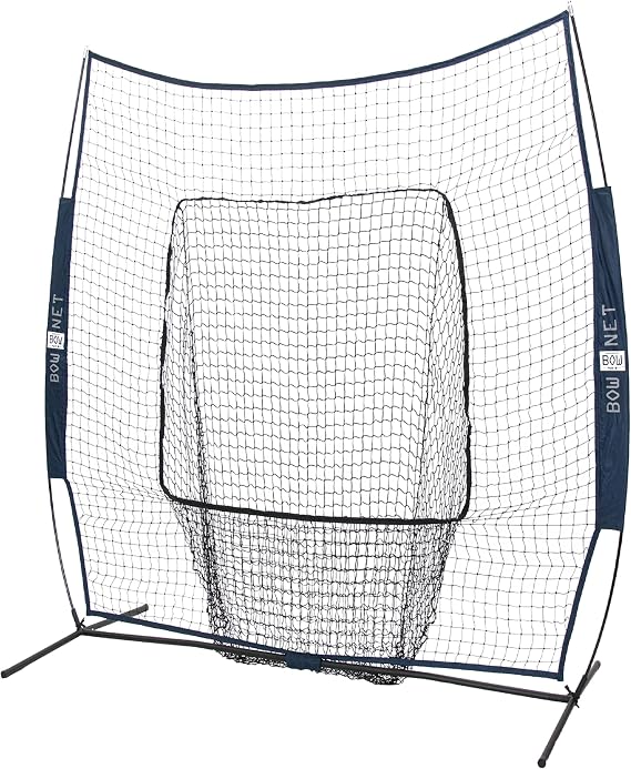 Bownet Big Mouth Replacement Net Heavy Duty Baseball & Softball Practice Net, Fits Original Frame, Batting & Pitching Training Net