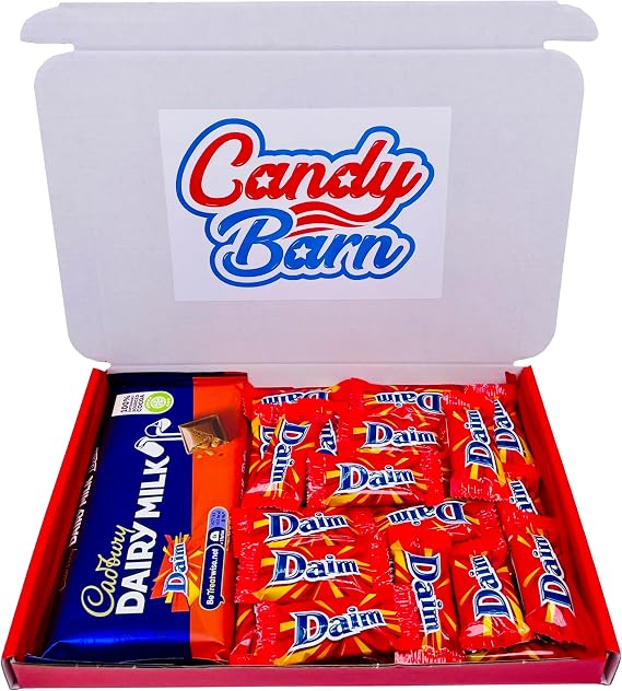 Daim Chocolate Bars Gift Set Almond Milk Chocolate Minis Selection Hamper Box