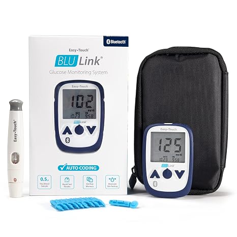 BluLink Blood Glucose Monitoring System (Test Strips Sold Separately)