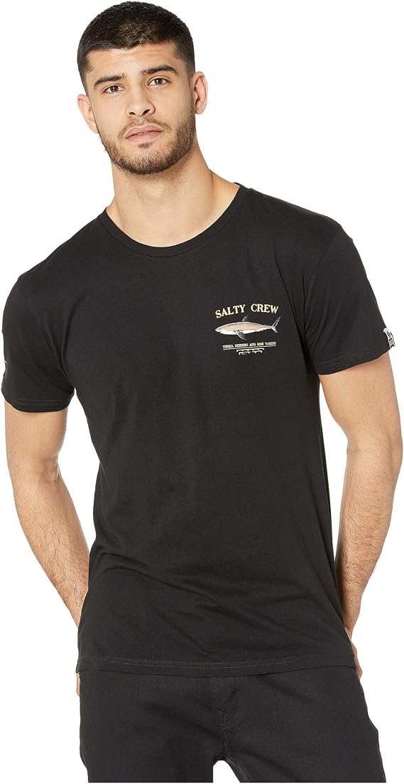 Salty Crew Bruce Short Sleeve Tee - Men's Fashion Casual Cotton T-Shirt - Regular Fit - Lifestyle Beach Apparel
