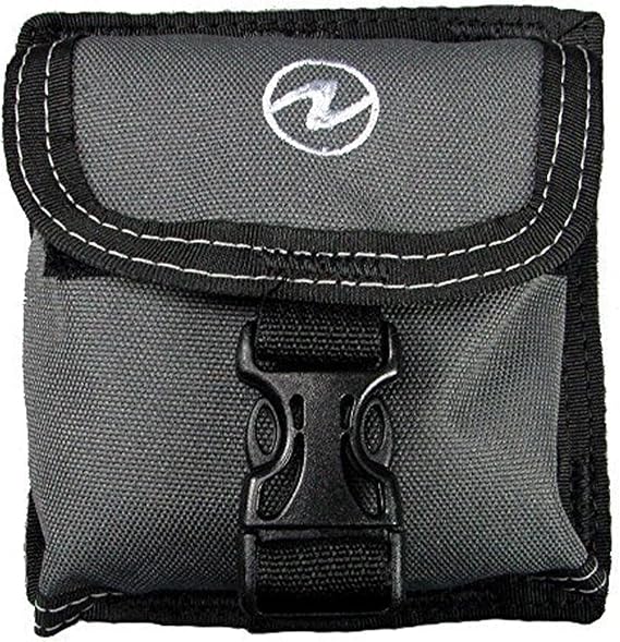 Aqualung Removable Trim Weight Pocket - 5lb Weight Pouch with Tank Strap Mount, BCD Accessory for Improved Dive Balance and Buoyancy