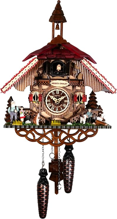 Engstler Quartz Cuckoo Clock Black Forest House