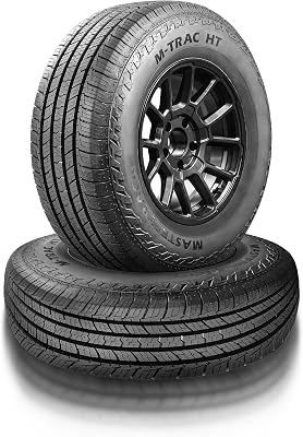 Set of 2 TWO Mastertrack M-TRAC HT 24570R16 107T All Season SUV Highway Terrain Tires 2457016