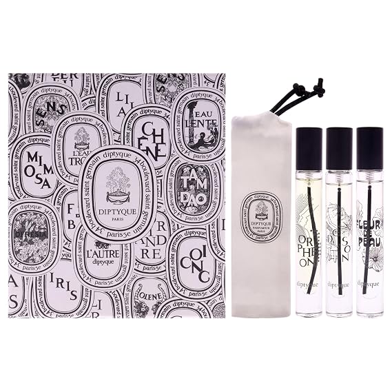 DIPTYQUE Dip Stick Perfume Eau De Parfum 7.5ml Set of 3 Original Box Fleur de Peau Orpheon Do Son Orpheon Dawson Fleur de Peau