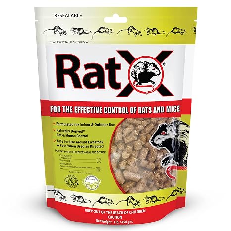 RatX All-Natural Humane Rat and Mouse 1 lb. Bag - EcoClear Products 620101