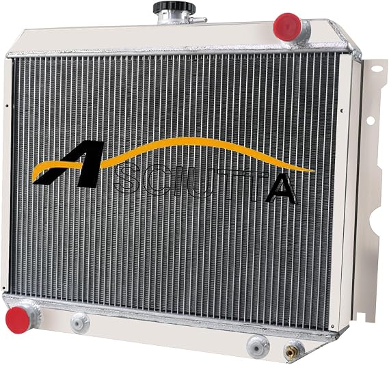 4 Row Aluminum Radiator for 1968-1974 73 Dodge Plymouth Mopar Cars Big Block V8 All Aluminum Engine Cooler