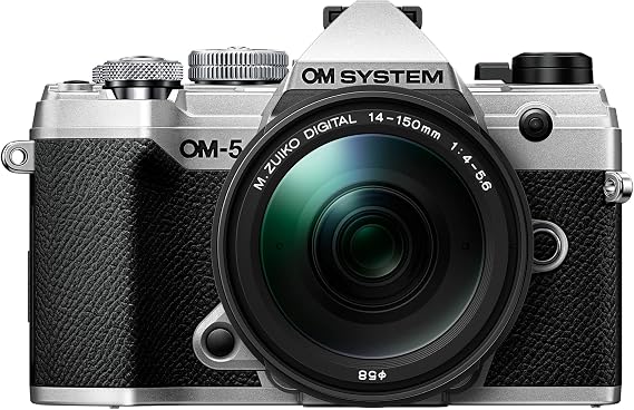 OM SYSTEM OM-5 14-150mm II Lens Kit, Silver