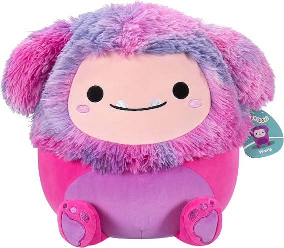 Squishmallows SQCR05417 Woxie the Bigfoot 30 cm Official Jazwares Plush Super Soft Cuddly Toy