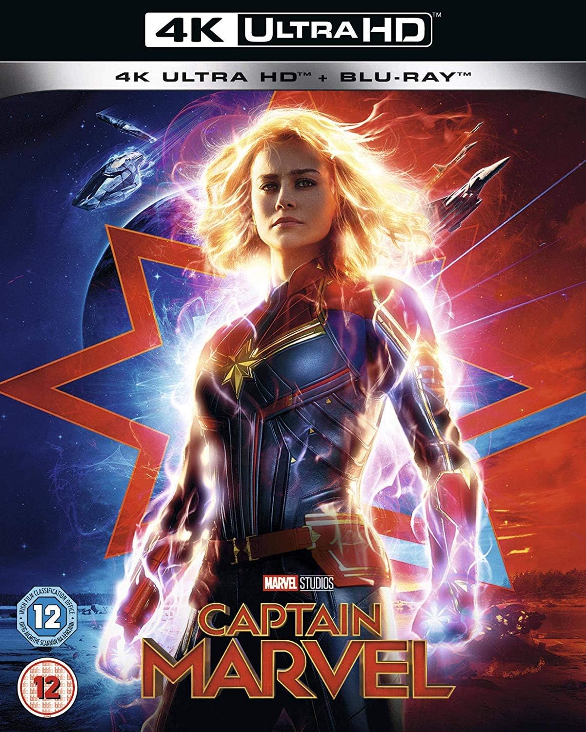 Marvel Studios Captain Marvel [Blu-ray 4k Ultra-HD] [2019] [Region A & B & C]