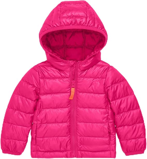 Primary Baby Lightweight Puffer Jacket, Water-Repellent and Windproof, Made with 100% Recycled Materials
