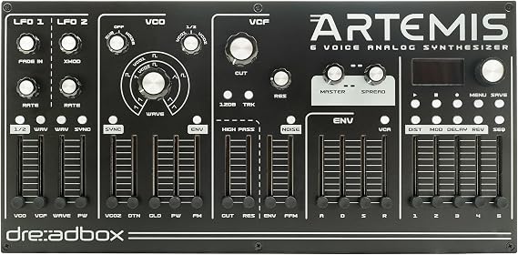 Dreadbox Artemis 6-voice Desktop Polyphonic Analog Synthesizer