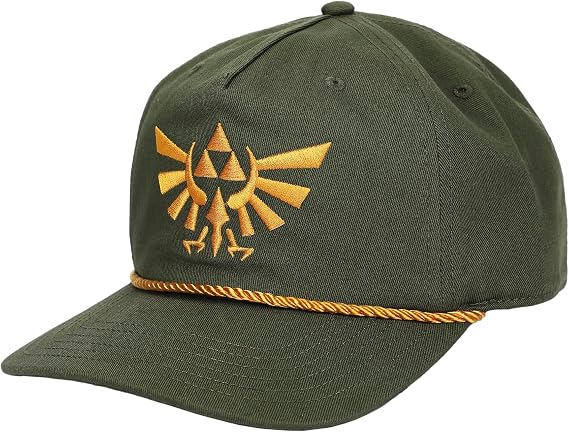 Legend of Zelda Hylian Crest Olive Grandpa Cap