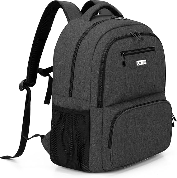 CURMIO CPAP Backpack Compatible with ResMed AirSense 9 10 11, Black
