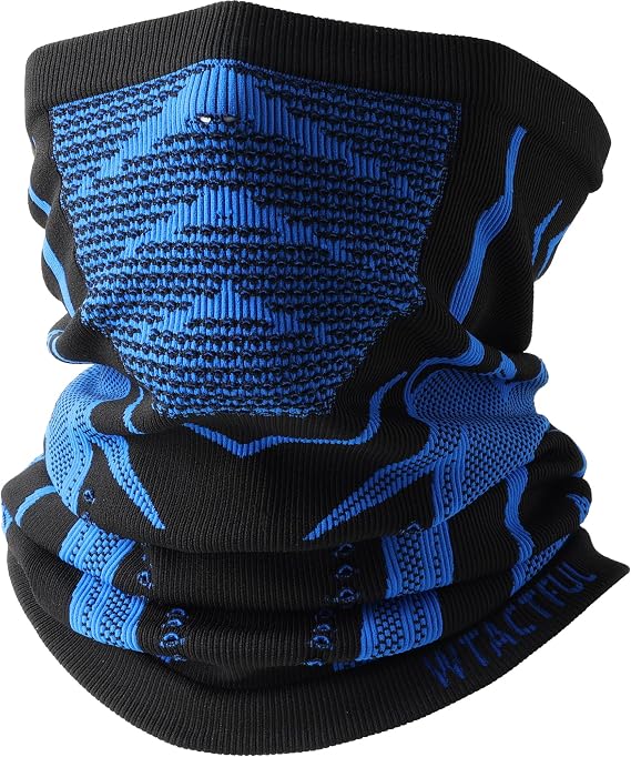 WTACTFUL Winter Neck Warmer Half Face Mask, Windproof Thermal Anti-Fog