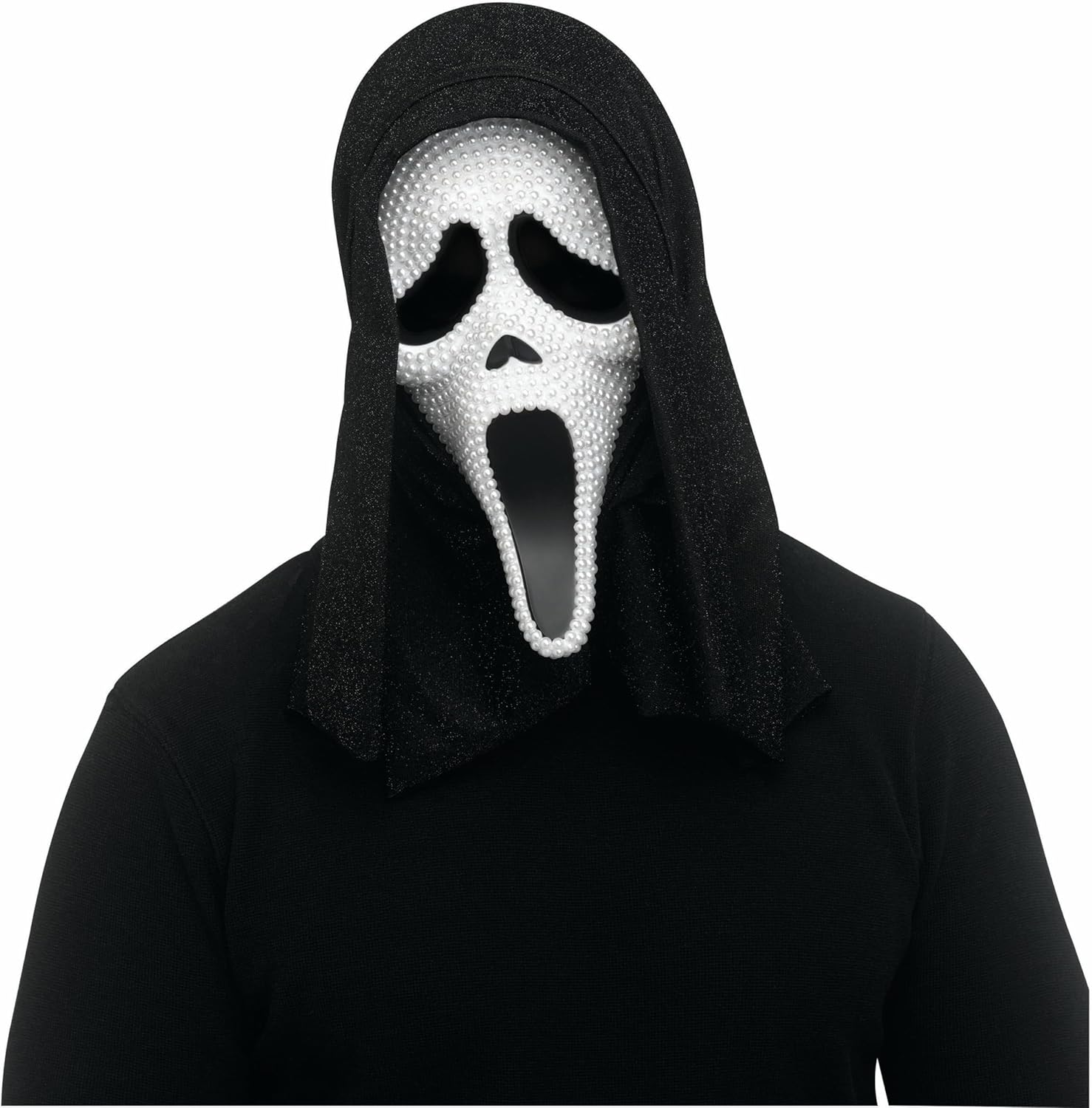 Fun World Pearl Ghost Face Mask