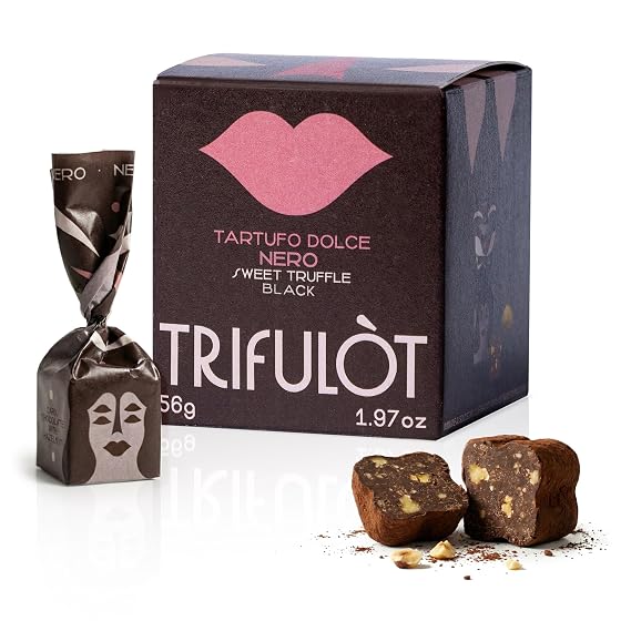 TartufLanghe Trifulot Dark Chocolate Truffles with Hazelnuts - 1.97 oz
