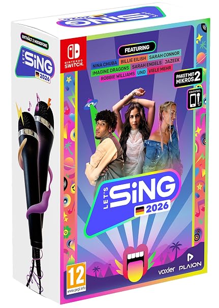 Let's Sing 2026 German Version [+ 2 Mics] (Switch) - [AT-PEGI]