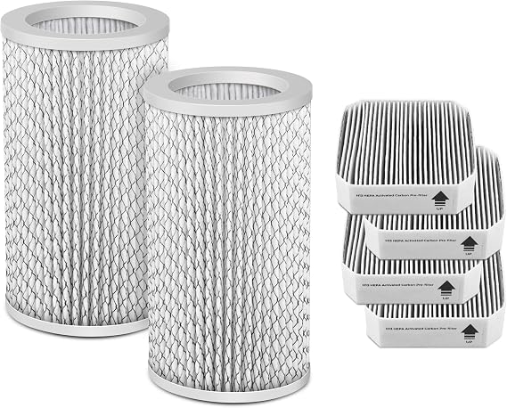 6 Pack PECO Replacement Filter Compatible with Molekule Air Purifier