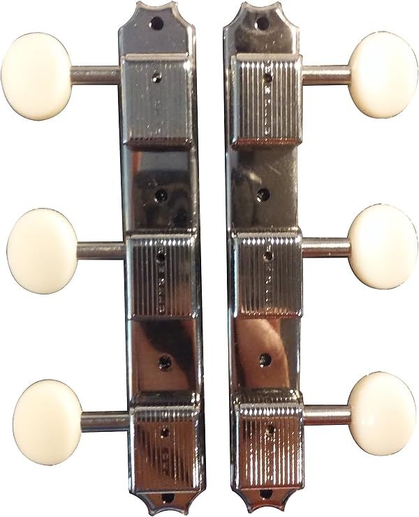 Kluson 3/Plate Nickel/Plastic
