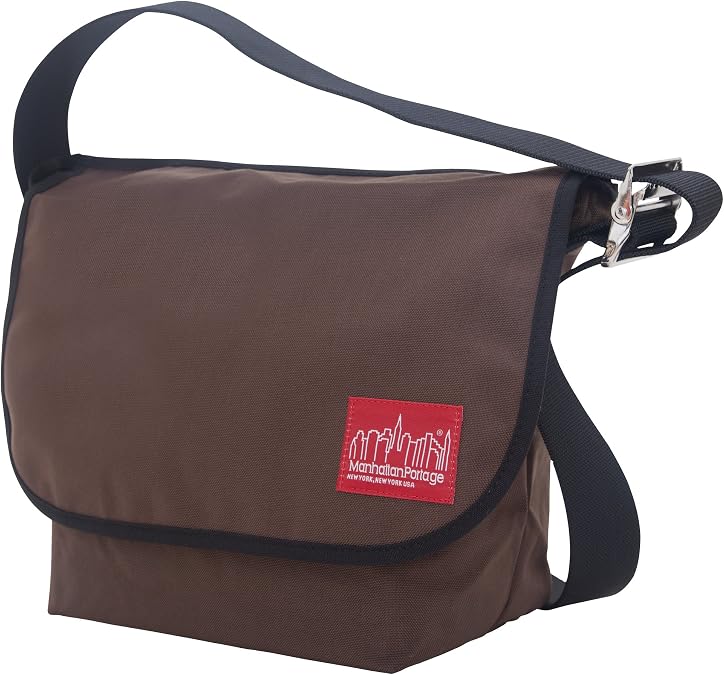 Manhattan Portage Vintage Messenger Bag (MD) Classic Crossbody Shoulder Bag with Zippered Pocket Durable Urban Utility